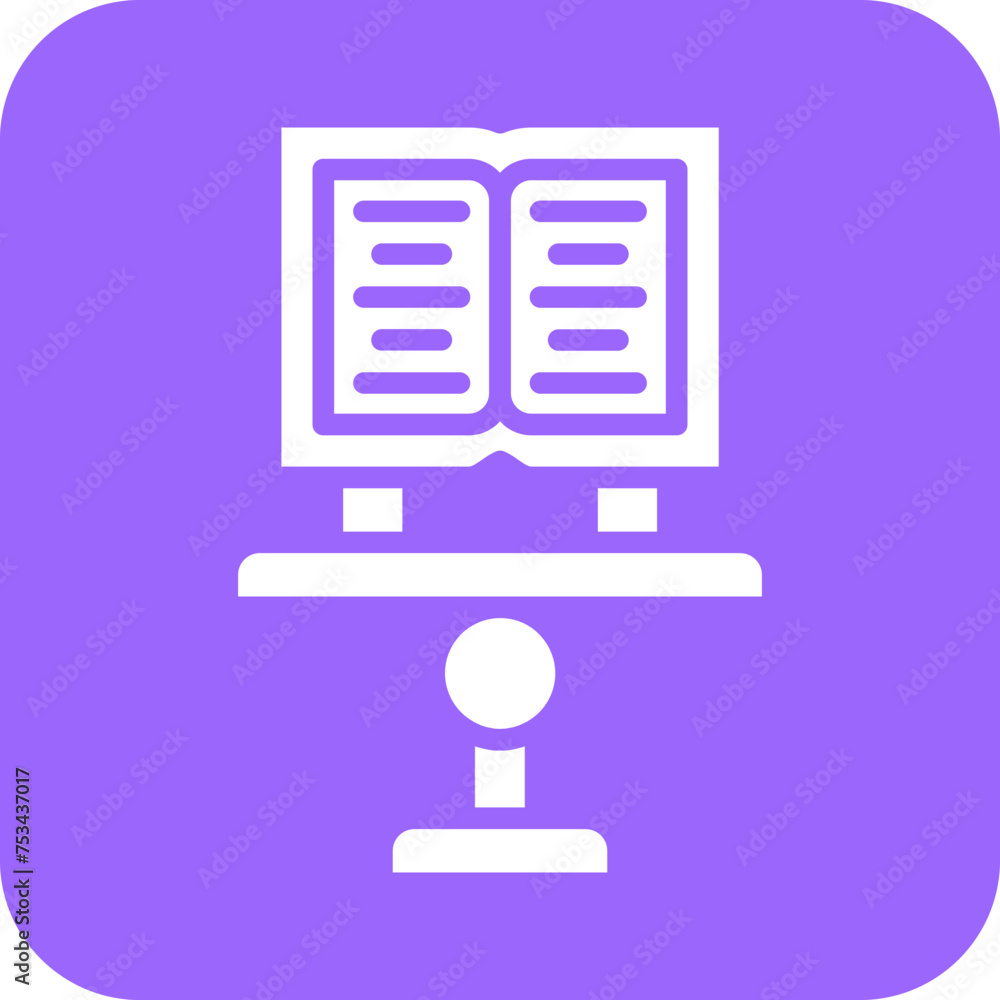 Book Display Icon Style Book Display Icon Style