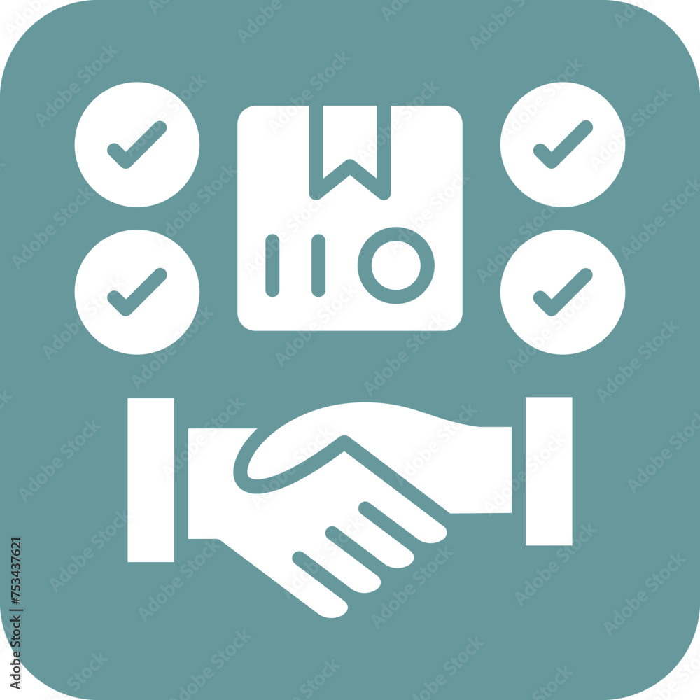 Handshake Icon Style Handshake Icon Style