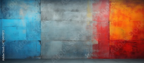Abstract color emptiness Concrete wall concept Soft background