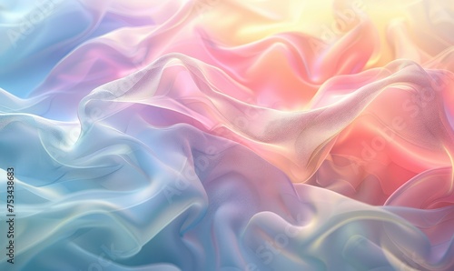 Smooth pastel colored abstract background © Klnpherch