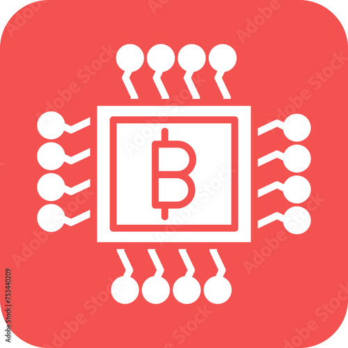 Mining Farm Icon Style