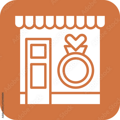 Jewlery Store Icon Style
