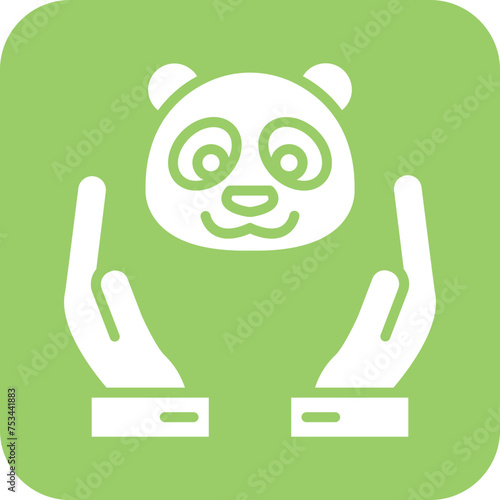 Animal Rights Icon Style