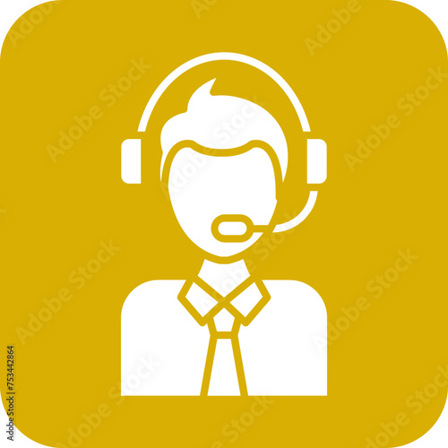 Customer Service Icon Style