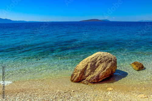 Fototapeta Naklejka Na Ścianę i Meble -  Beaches Makarska Riviera tourist destination Croatia