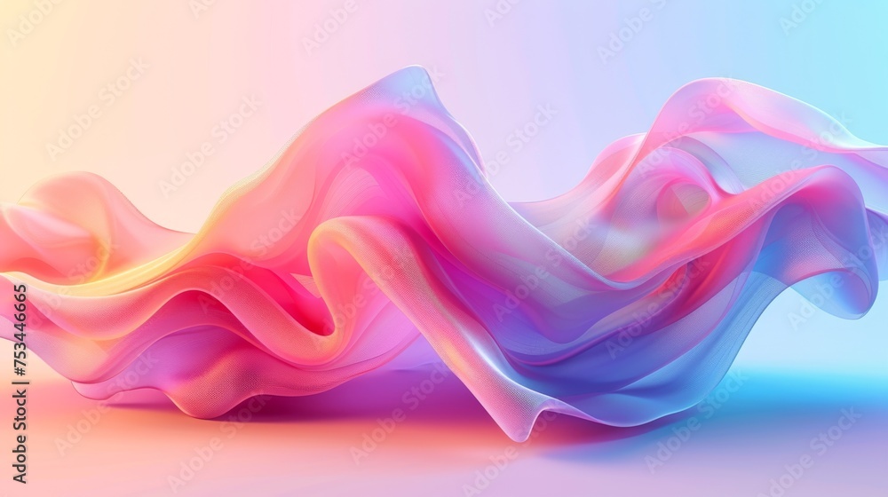Blurry Pink and Blue Object Blurry Pink and Blue Object