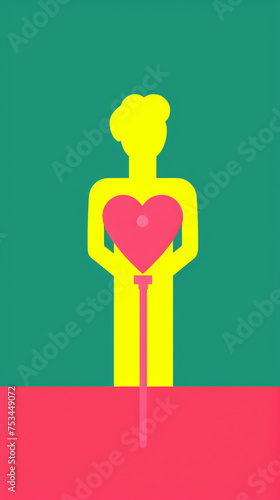 28little28_A_statue_of_Aphrodite_with_a_heart-shaped_neon_sign__2942fd48-3a7a-4caa-babf-c9e7f78a77d0_1 photo