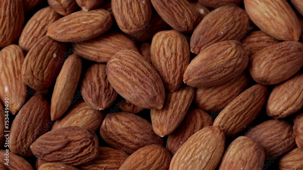 close up of almonds close up of almonds