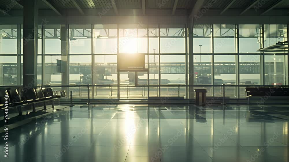 A solitary blank billboard positioned strategically near the arrivals gate its clean surface ready to welcome tired travelers with captivating promotional messages. A solitary blank billboard positioned strategically near the arrivals gate its clean surface ready to welcome tired travelers with captivating promotional messages.