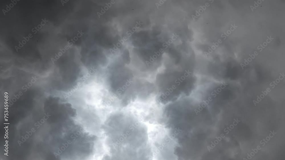 view of Storm Clouds, Time-Lapse 4k view of Storm Clouds, Time-Lapse 4k