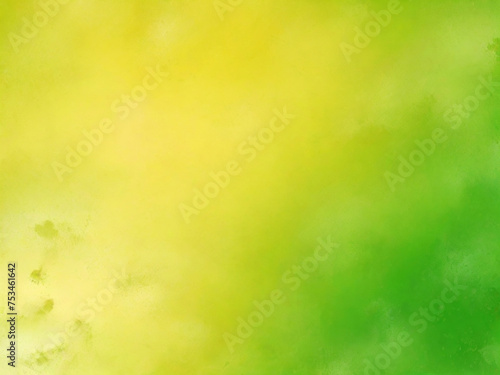  yellow green colorful background , smooth gradient distressed vintage grunge background texture design with bright spot ai image 