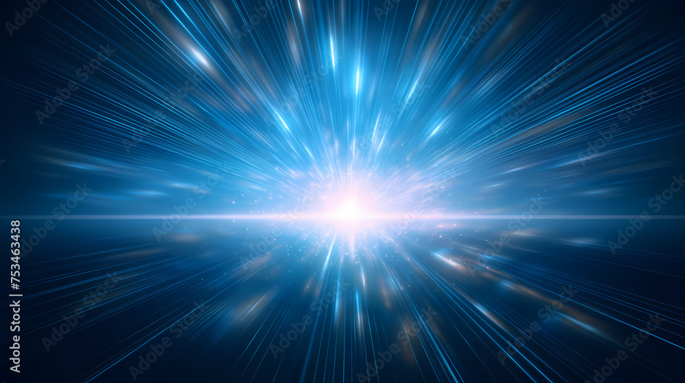 Abstract image of a space filled with bright lights Abstract image of a space filled with bright lights