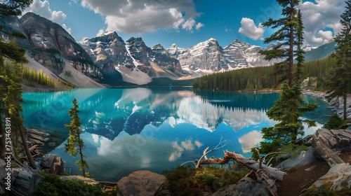 Moraine Lake Park Narodowy Banff Kanada
