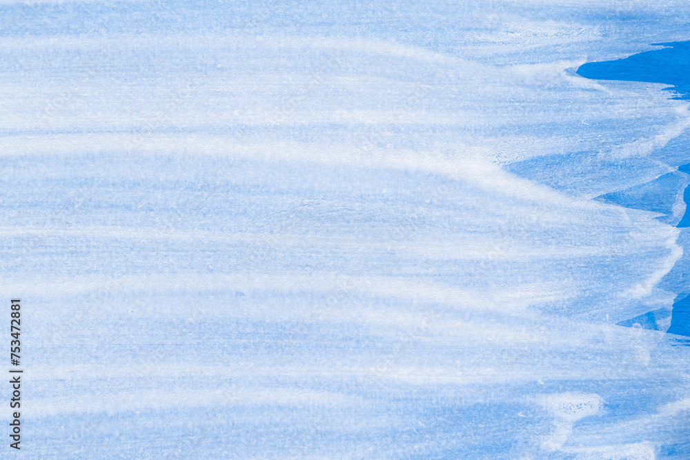 Obraz premium Painted blue and white watercolor texture background.