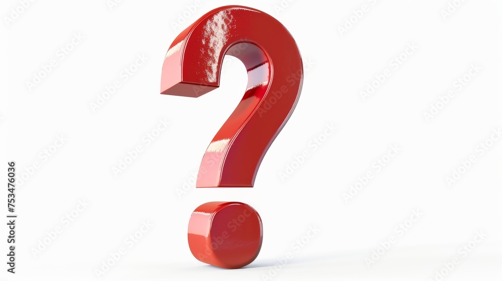 Exclamation mark isolated on a white background Exclamation mark isolated on a white background
