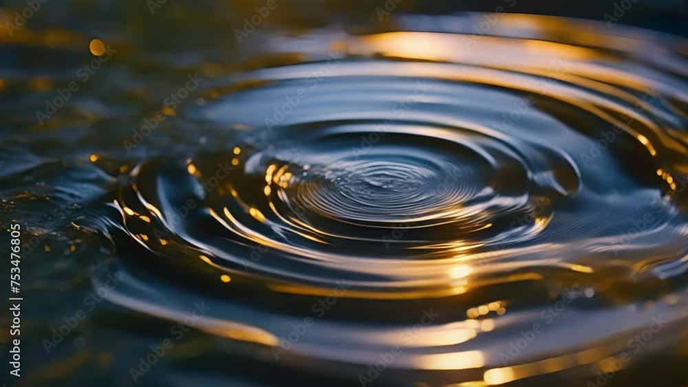 A delicate symphony of ripples pulsating and intertwining in a rippling crescendo creating an everchanging canvas of shimmering light on the waters surface. A delicate symphony of ripples pulsating and intertwining in a rippling crescendo creating an everchanging canvas of shimmering light on the waters surface.