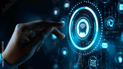 
Providing Online Customer Support and Helpdesk Guidance: Interacting with Virtual Screen Icons for Email, Address, Live Chat, and Telephone Assistance. 