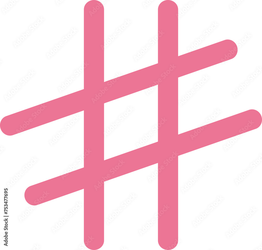 Obraz premium 음표 