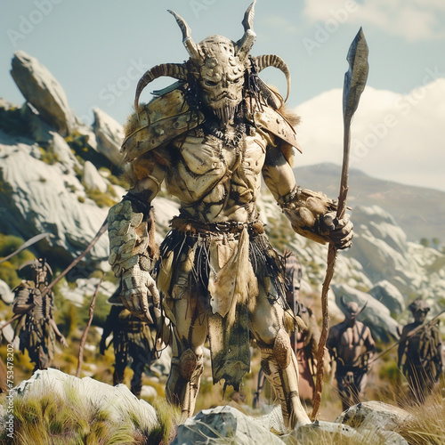Full HD scenes of armored beings during the Mesolithic period, showcasing the transition between Paleolithic simplicity and Neolithic complexity
