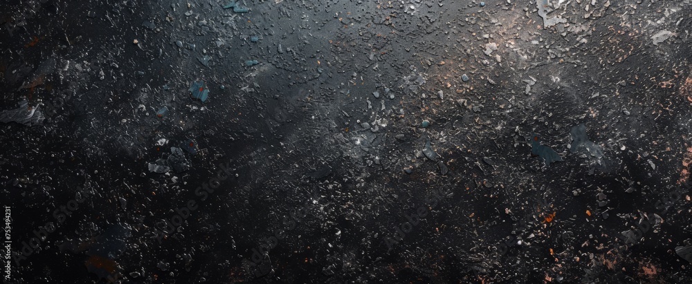 Abstract Raindrops on a Dark Glass Windowpane with Mysterious Shadows and Moody Atmospheric Texture Backdrop
