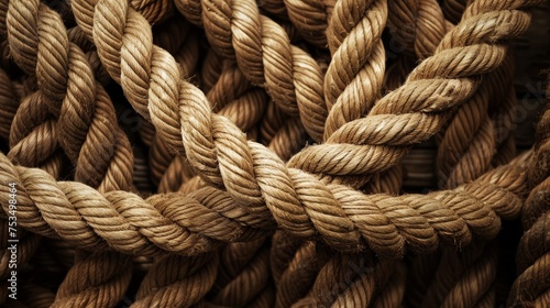 Ropes Texture Background