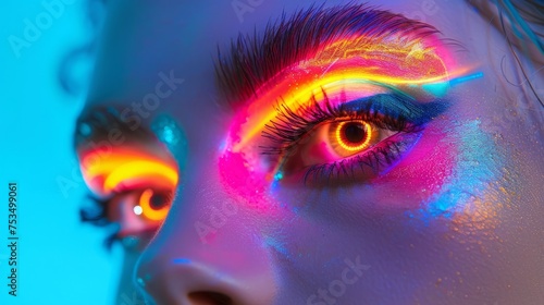 Neon Lights Eyeshadow Impact