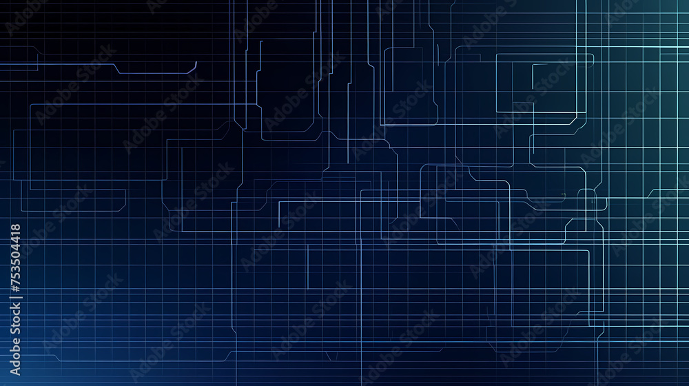 Cyberspace grid background, blockchain and abstract technology background Cyberspace grid background, blockchain and abstract technology background
