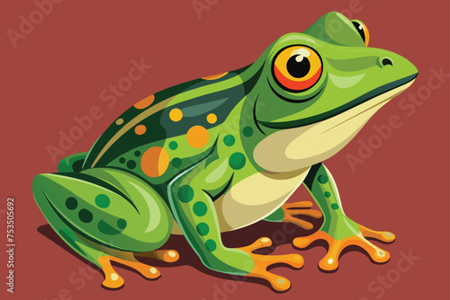 Frog Illustration Design