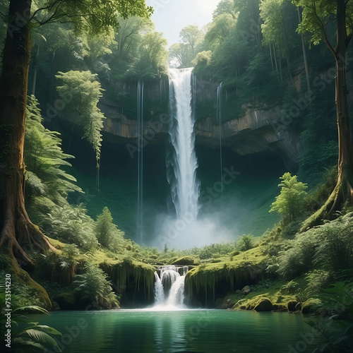 waterfall in the forest