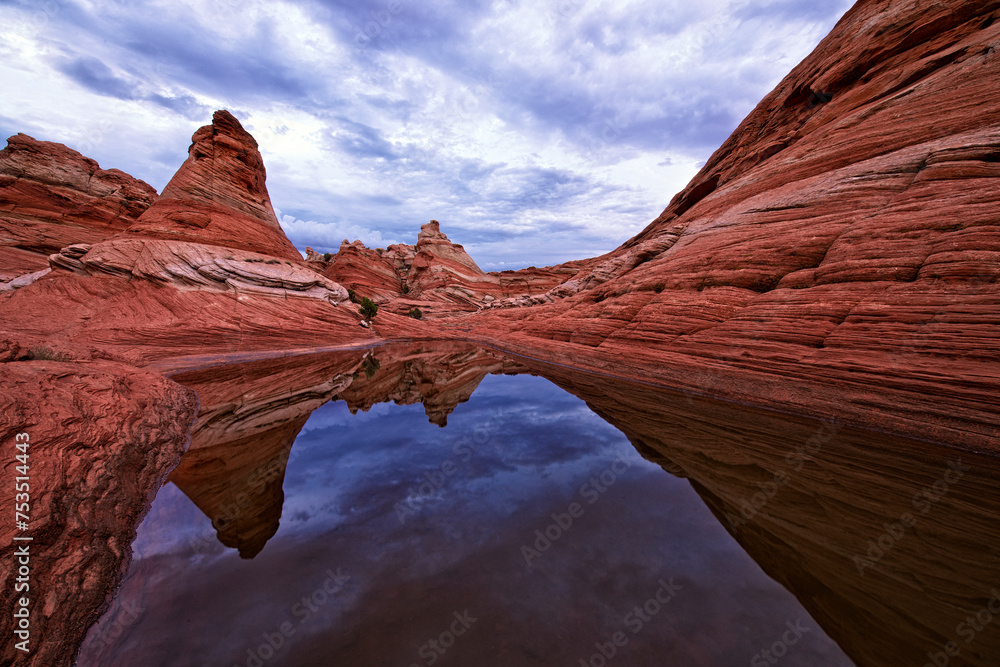 Captivating landscape of Navajo Buttes, Arizona.