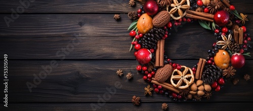 Rustic Harvest Wreath of Nu...