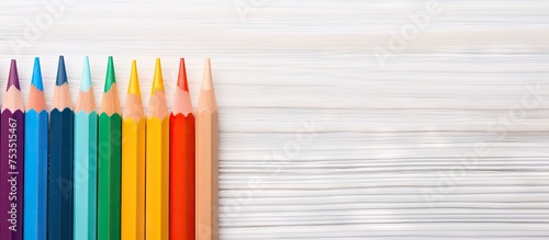 Vibrant Colored Pencils Arr...