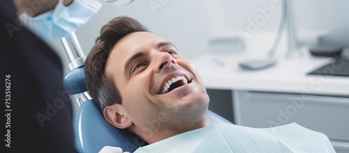 Man Undergoing Dental Treat...