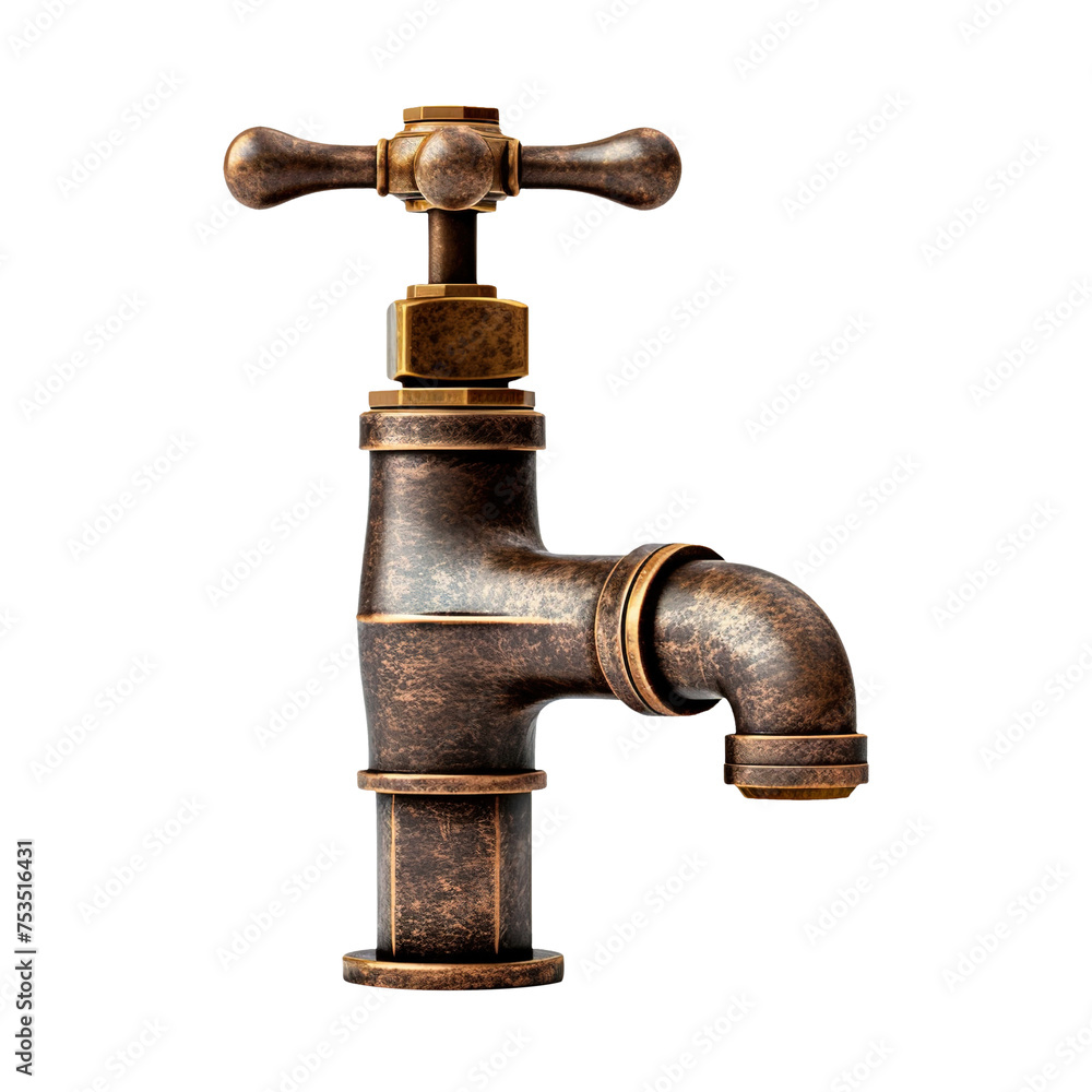 old water tap isolated on transparent background Remove png, Clipping Path, pen tool old water tap isolated on transparent background Remove png, Clipping Path, pen tool