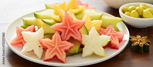 Vibrant Plate Filled with C...