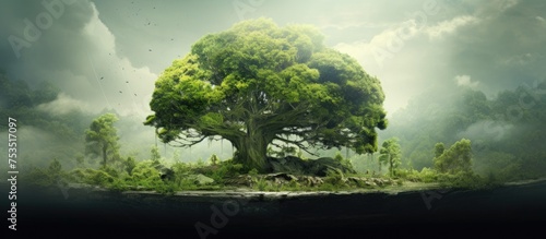 Majestic Lone Tree Standing...