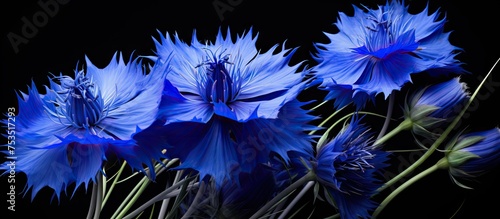 Ethereal Blue Blossoms Bloo...
