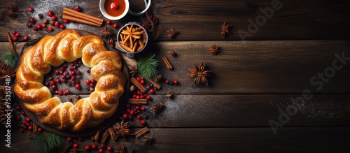 Festive Wreath Crafted with...