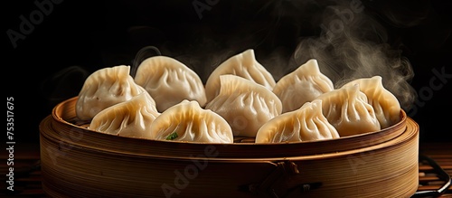 Delicious Asian Steamed Dum...