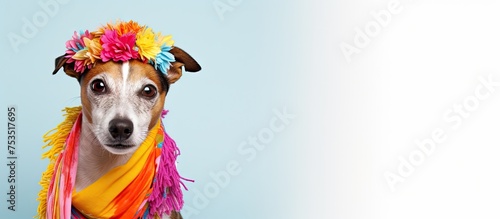 Adorable Canine Pup with Vi...