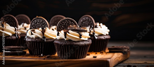 Delicious Cupcakes Arranged...