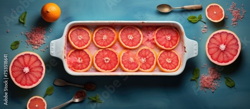 Vibrant Blood Oranges Displ...