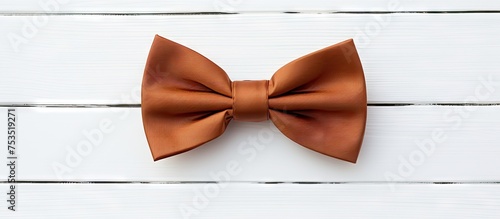 Elegant Bow with Gold Trim ...