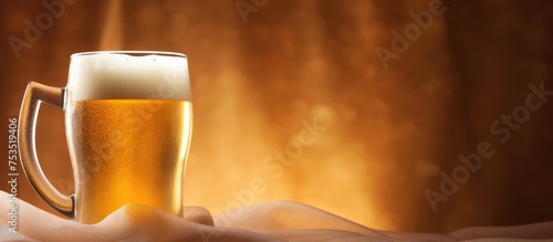 Refreshing Glass of Lager B...