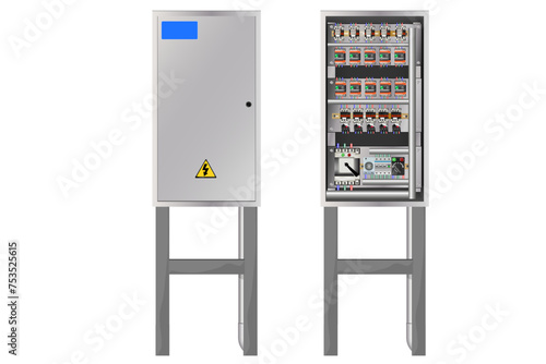 Electrical Panel With magnetic contactor 