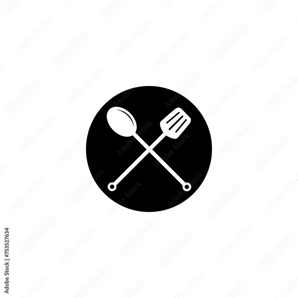 Kitchen accessories icon isolated on transparent background