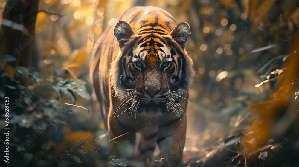 a cinematic and Dramatic portrait image for tiger a cinematic and Dramatic portrait image for tiger