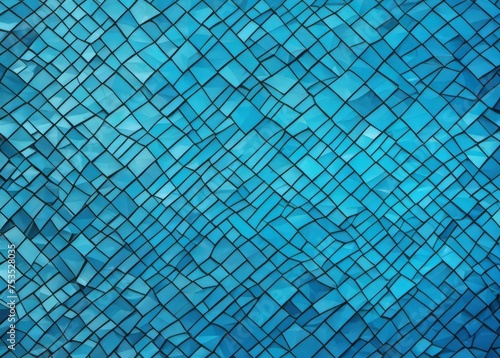 blue ice geometric background texture