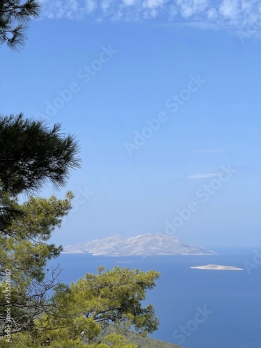 Rhodes Island, view of Alimia Island 2 photo