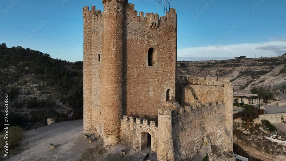Castillo de Alcala del Jucar en Castilla la Mancha Castillo de Alcala del Jucar en Castilla la Mancha